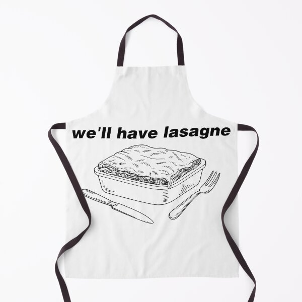 Item preview, Oasis - Digsy's Dinner - Lasagne - We'll have lasagne - Black text designed and sold by ChezDezigns.