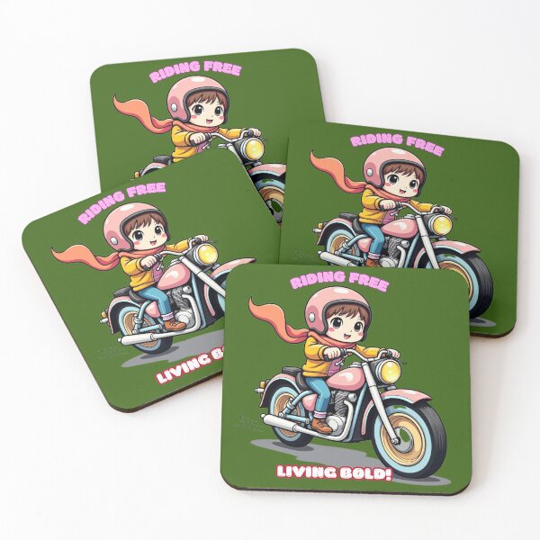 Item preview, Riding Free Living Bold designed and sold by 71Lion.