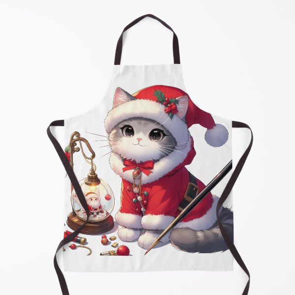 Item preview, The Kitten Who Lit the Christmas Lights Anime Version 2 designed and sold by nocturnastore.