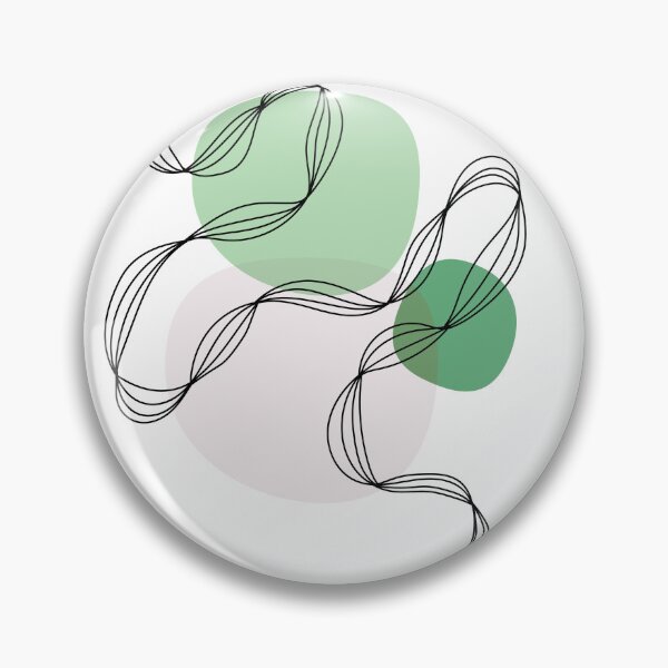 Item preview, Abstract Line Art - Green designed and sold by LulaLinhDesigns.