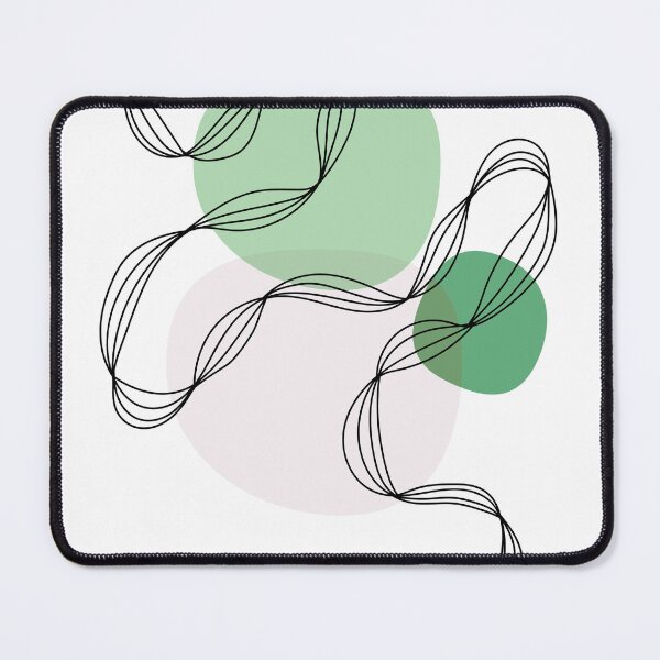 Item preview, Abstract Line Art - Green designed and sold by LulaLinhDesigns.
