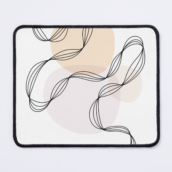 Item preview, Abstract Line Art - Beige designed and sold by LulaLinhDesigns.