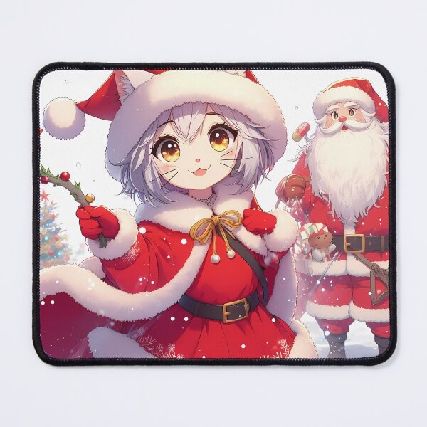 Item preview, The Kitten Who Lit the Christmas Lights Anime Version 3 designed and sold by nocturnastore.