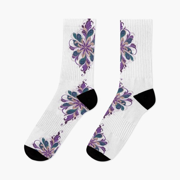 Item preview,  Purple Flower Motif pattern designed and sold by catcraftss.