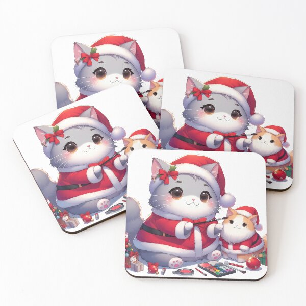 Item preview, The Kitten's Magical Christmas Anime Version designed and sold by nocturnastore.