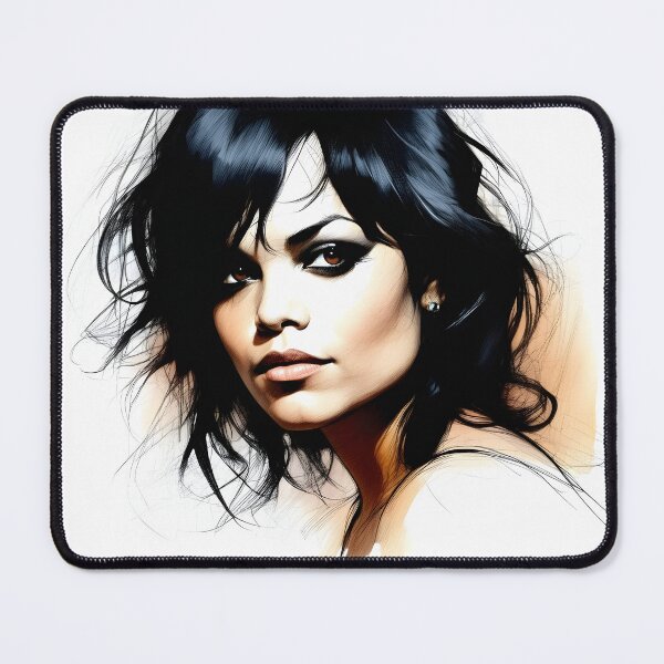 Item preview, color sketch with Norah Jones designed and sold by bogfl.