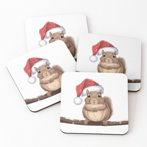 Item preview, Christmas Squirrel  designed and sold by FunkyCatDesigns.
