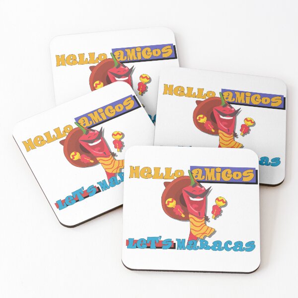 Item preview, Hello Amigos, Let's Maracas designed and sold by Henrylizarraga.