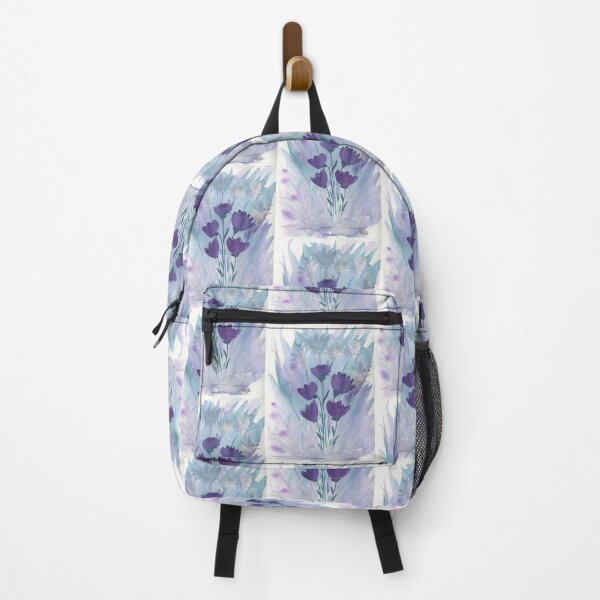 Item preview, Purple Teel abstract floral designed and sold by Janette17.