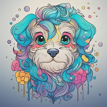 Artwork thumbnail, RALOEL DOG by Raloel Art