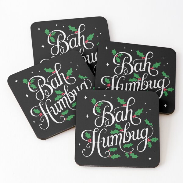 Artikelvorschau, Bah, Humbug entworfen und verkauft von FunkyCatDesigns.