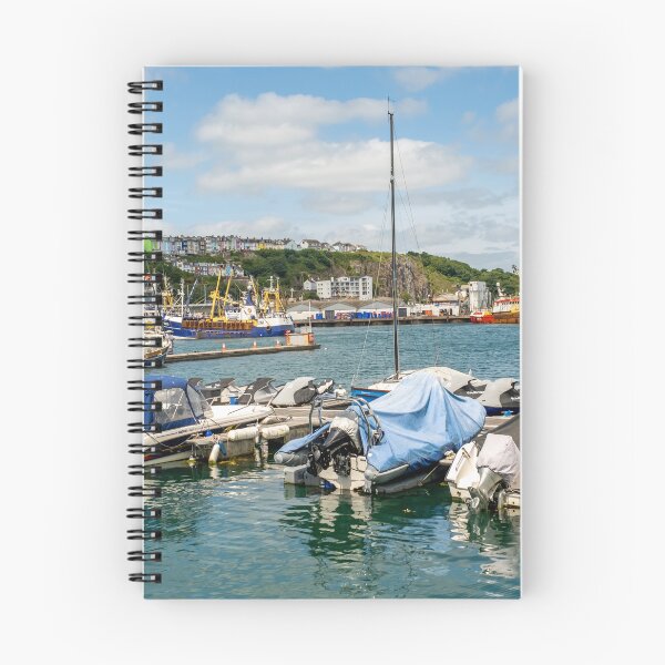 Item preview, Boats moored in Brixham harbour designed and sold by yackers1.