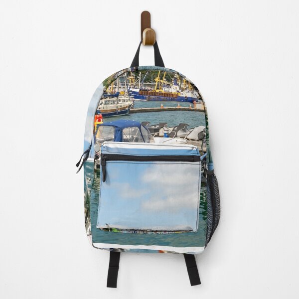 Item preview, Boats moored in Brixham harbour designed and sold by yackers1.