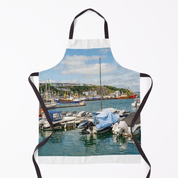 Item preview, Boats moored in Brixham harbour designed and sold by yackers1.