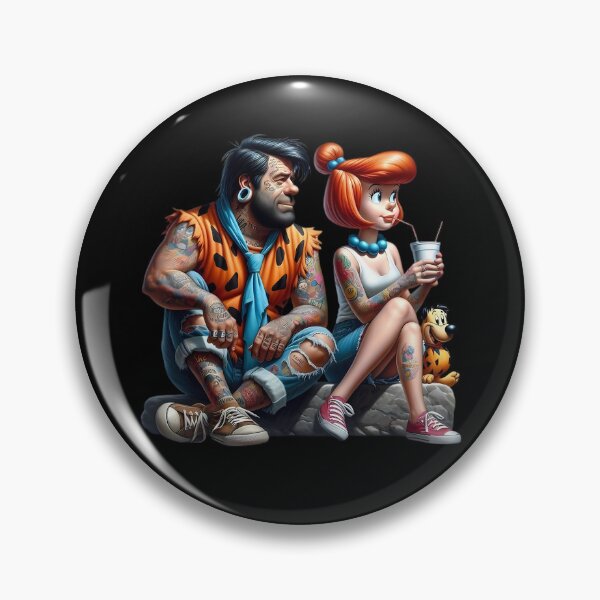 Item preview, Hipster Flintstone family designed and sold by Playful-Monster.