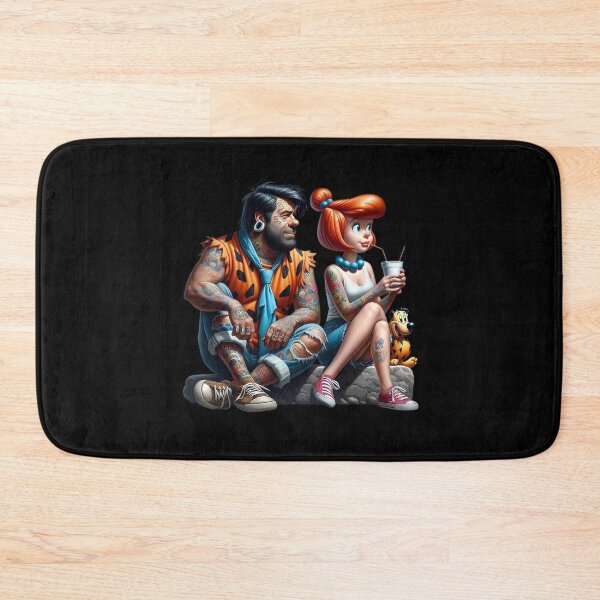 Item preview, Hipster Flintstone family designed and sold by Playful-Monster.