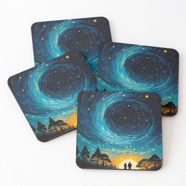 Item preview, Beautiful Starry Night Sky Sparkling Above designed and sold by GrizzlyCollective.