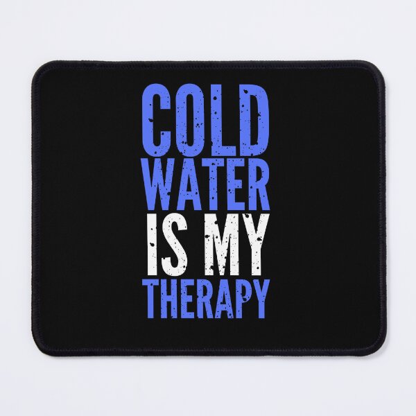 Item preview, Cold Water Is My Therapy Funny Gifts for Pepole Who Like Ice Bathing designed and sold by byMartha.