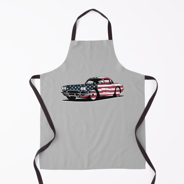 Item preview, Corvette C1 and the American Flag designed and sold by Digital Studio D.