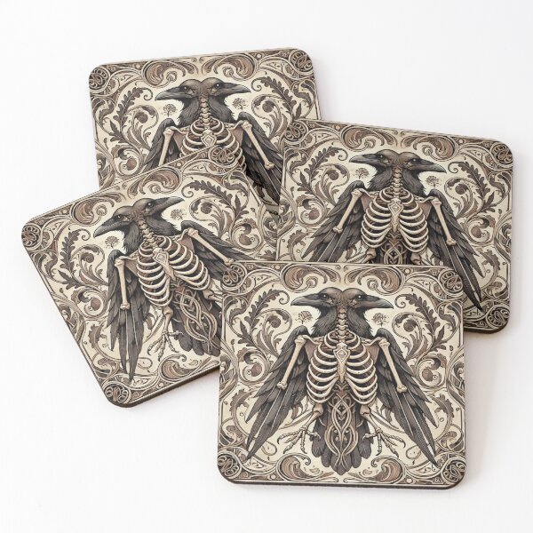 Item preview, Art Nouveau Ravens  designed and sold by PlasticAuto.