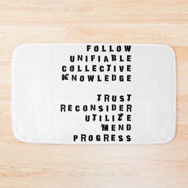 Item preview, Follow Unifiable Collective Knowledge 2 designed and sold by WastelandsEdge.