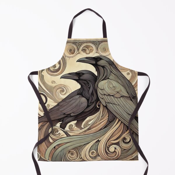 Item preview, Art Nouveau Ravens designed and sold by PlasticAuto.