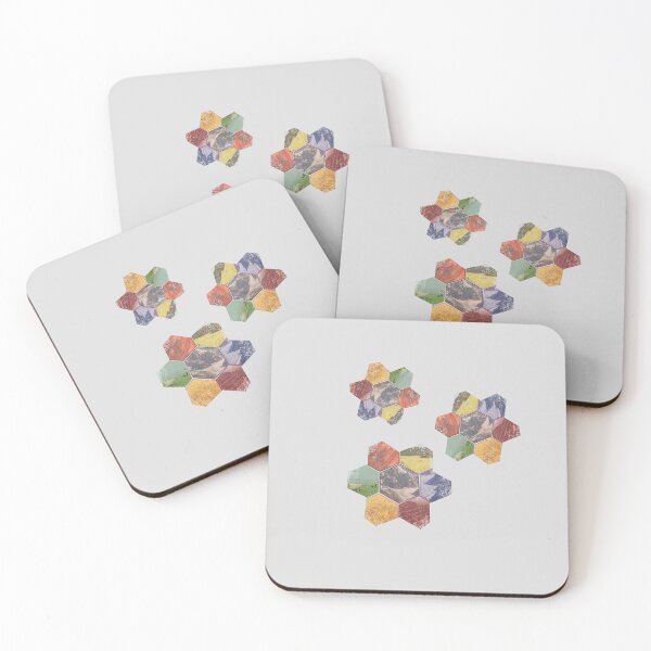 Item preview, Catan (Honeycomb_flowers) designed and sold by ARTEMIDA'S STORE.
