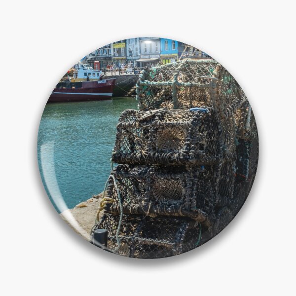 Item preview, Crab pots and lobster pots on the quayside designed and sold by yackers1.