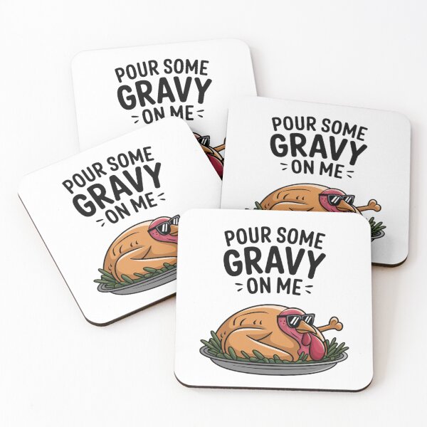 Item preview, Pour Some Gravy on Me designed and sold by FunkyCatDesigns.