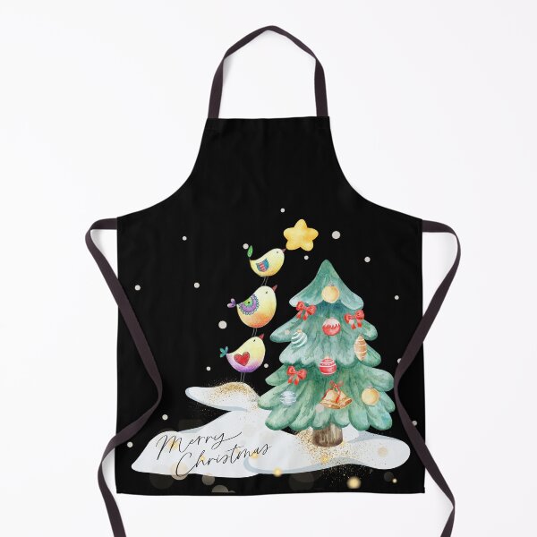 Item preview, Mission Star! Three adorable little birds in action decorating the Christmas tree. designed and sold by FreeSoulLab.