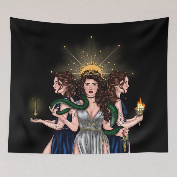 Item preview, Hecate, goddess of the moon and the magic designed and sold by Phenydre.