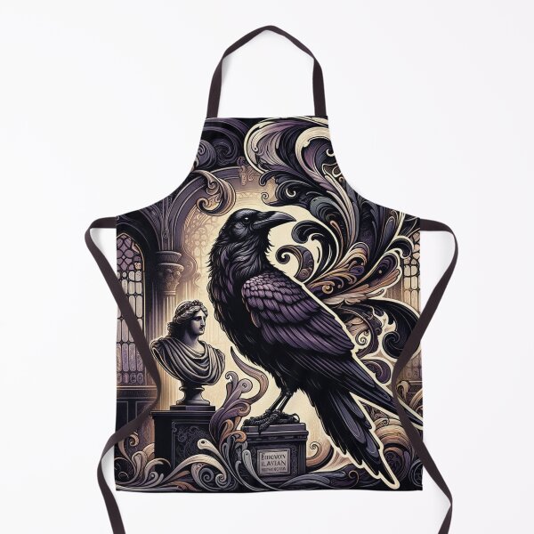 Item preview, Art Nouveau Ravens Edgar Allen Poe designed and sold by PlasticAuto.