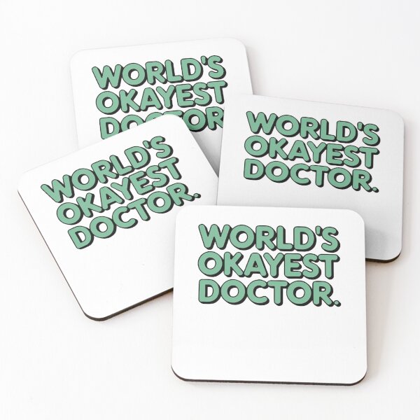 Item preview, funny doctor Stethoscope graphic Dr Graduation Gift Idea design Worlds Okayest Doctor funny Medical equipment designed and sold by LuxeGraphix.