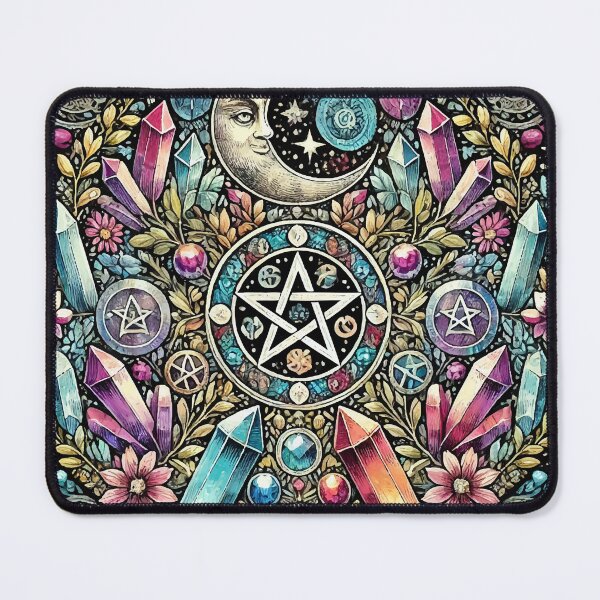 Item preview, Crystals, Moon, Stars, and Witchcraft designed and sold by DeesDeesigns.
