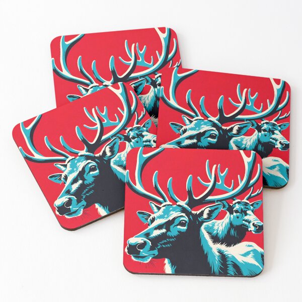 Item preview, Santa’s Reindeer: Prancer and Dancer in Action designed and sold by GrizzlyCollective.