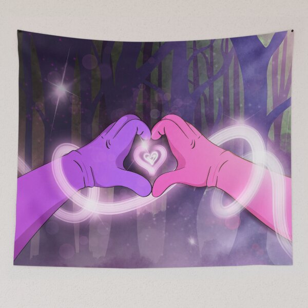 Item preview, Bobbert & Eyelene Heart Hands designed and sold by potatoegoat.