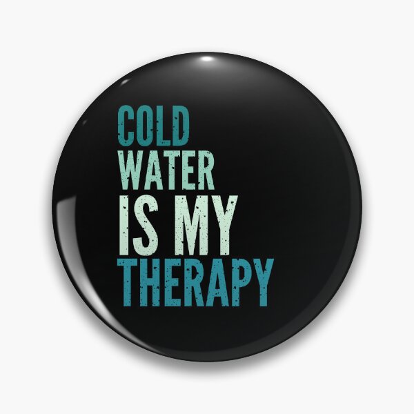 Item preview, Cold Water Is My Therapy Funny Gifts for Pepole Who Like Ice Bathing designed and sold by byMartha.