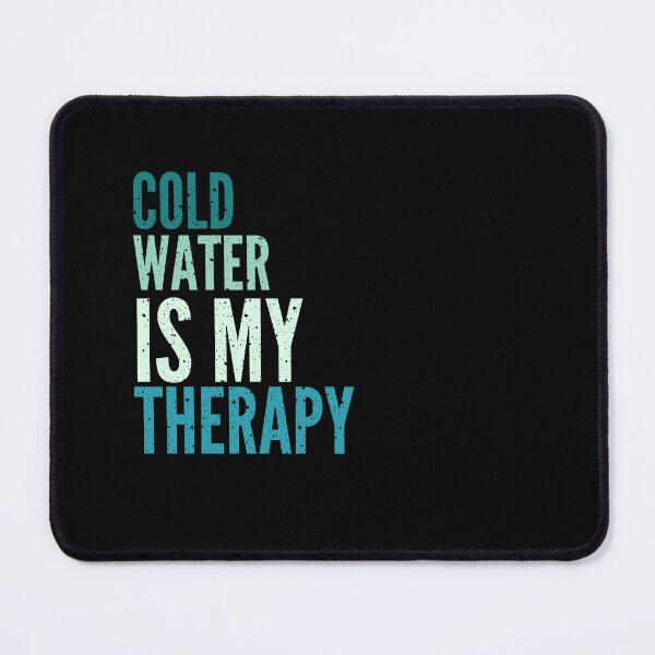 Item preview, Cold Water Is My Therapy Funny Gifts for Pepole Who Like Ice Bathing designed and sold by byMartha.