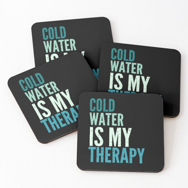 Item preview, Cold Water Is My Therapy Funny Gifts for Pepole Who Like Ice Bathing designed and sold by byMartha.