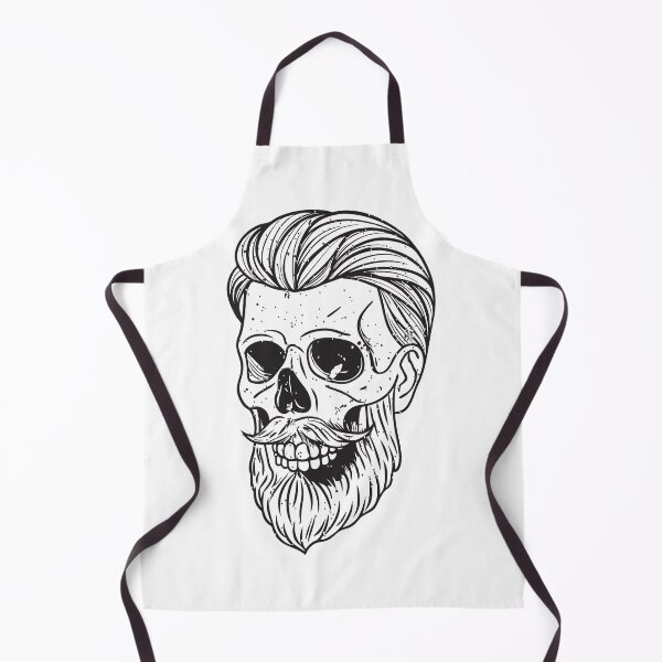 Item preview, black Modern Hipster Skull Art designed and sold by Cacique969.
