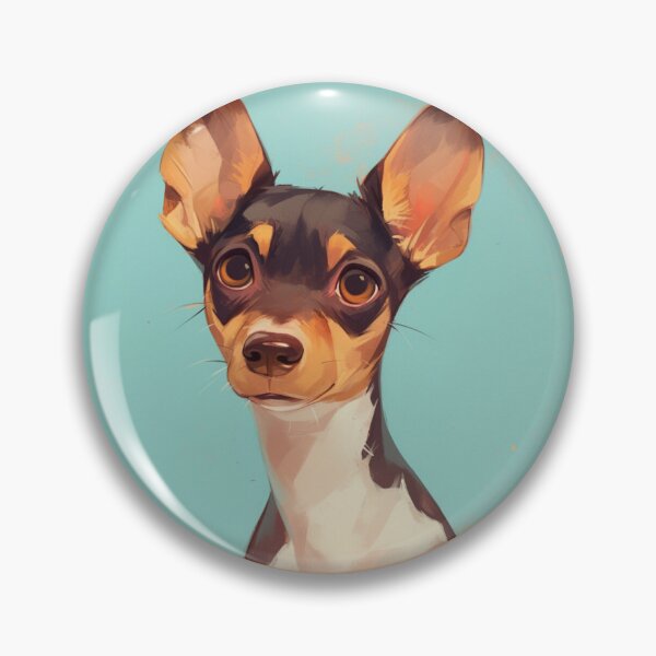 Item preview, Toy Fox Terrier Owner // Aesthetic Toy Fox Terrier // Aesthetic Dog // Animal Art // Beautiful Dog Art // Animal Cute Art  designed and sold by SMARTKIT  DESIGNAGENCY.