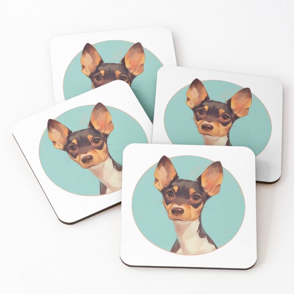 Item preview, Toy Fox Terrier Owner // Aesthetic Toy Fox Terrier // Aesthetic Dog // Animal Art // Beautiful Dog Art // Animal Cute Art  designed and sold by SMARTKIT  DESIGNAGENCY.