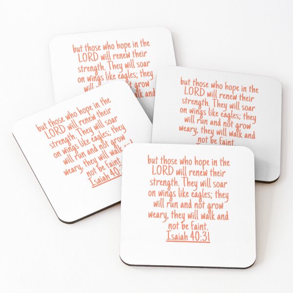 Item preview, but those who hope in the LORD will renew their strength. They will soar on wings like eagles; they will run and not grow weary, they will walk and not be faint. Isaiah 40:31 designed and sold by successmom.