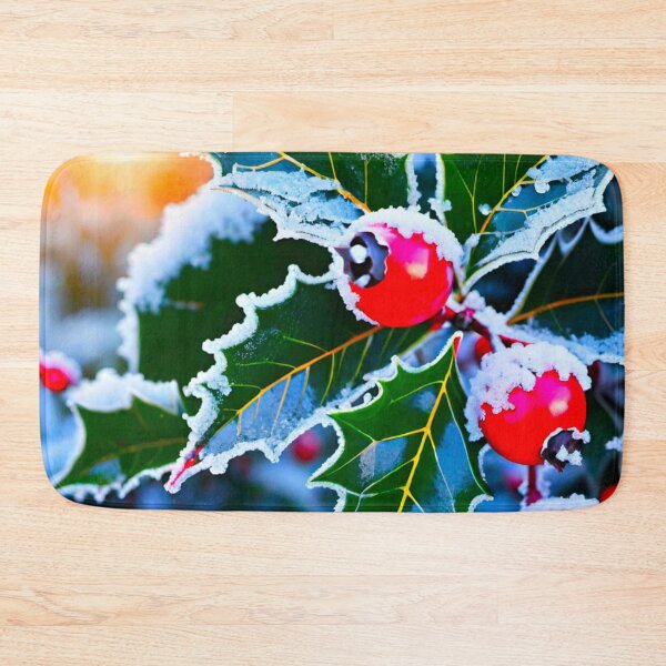 Item preview, Frosty Holly Tree in Winter Wonderland designed and sold by GrizzlyCollective.