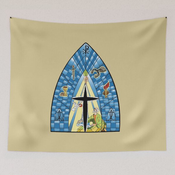 Item preview, Symbols of Faith: A Stained Glass Reflection on St. Paul designed and sold by TheFatTree.