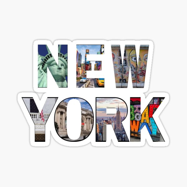 Item preview, New York City Collage designed and sold by Martenic.