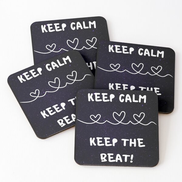 Item preview, Keep calm and keep the beat designed and sold by eviolni.