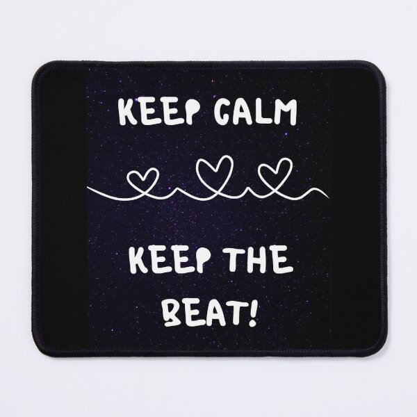 Item preview, Keep calm and keep the beat designed and sold by eviolni.