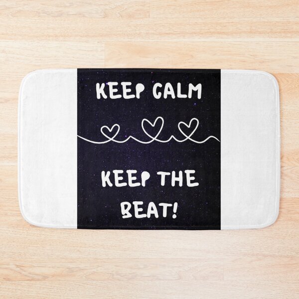 Item preview, Keep calm and keep the beat designed and sold by eviolni.