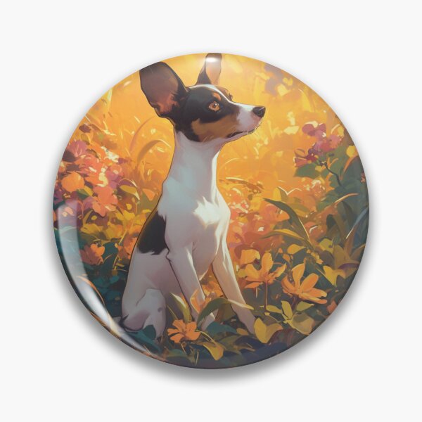 Item preview, Toy Fox Terrier Owner // Aesthetic Toy Fox Terrier // Aesthetic Dog // Animal Art // Beautiful Dog Art // Animal Cute Art  designed and sold by SMARTKIT  DESIGNAGENCY.